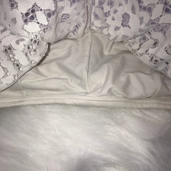 Victoria Secret White Lace Swim Bralette - Picture 3 of 5